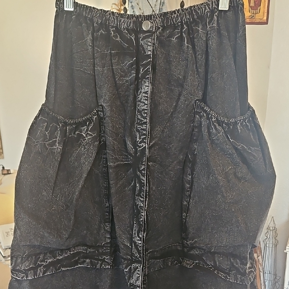 Free People Black Maxi Skirt - Picture 4 of 8